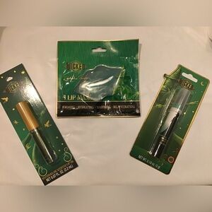 Wicked Elphaba lip mask, shimmer crayon, watermelon scented lip oil-NEW